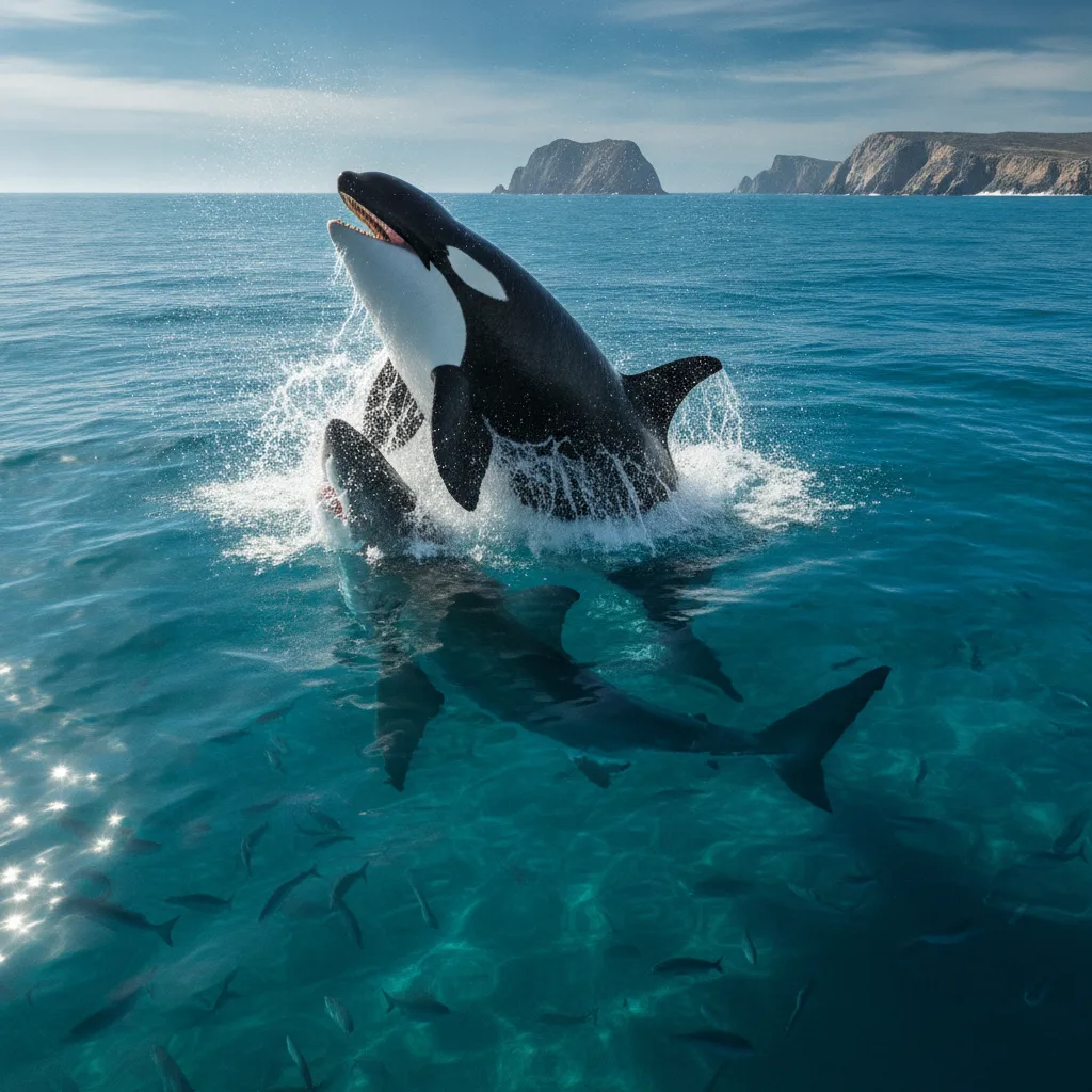 El "golpe quirúrgico" de las orcas: 5 tiburones blancos sin hígado en Sudáfrica