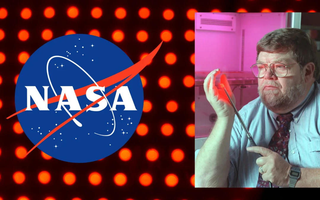 NASA first pioneered red light therapy in the 1990s, exploring its potential to enhance plant growth