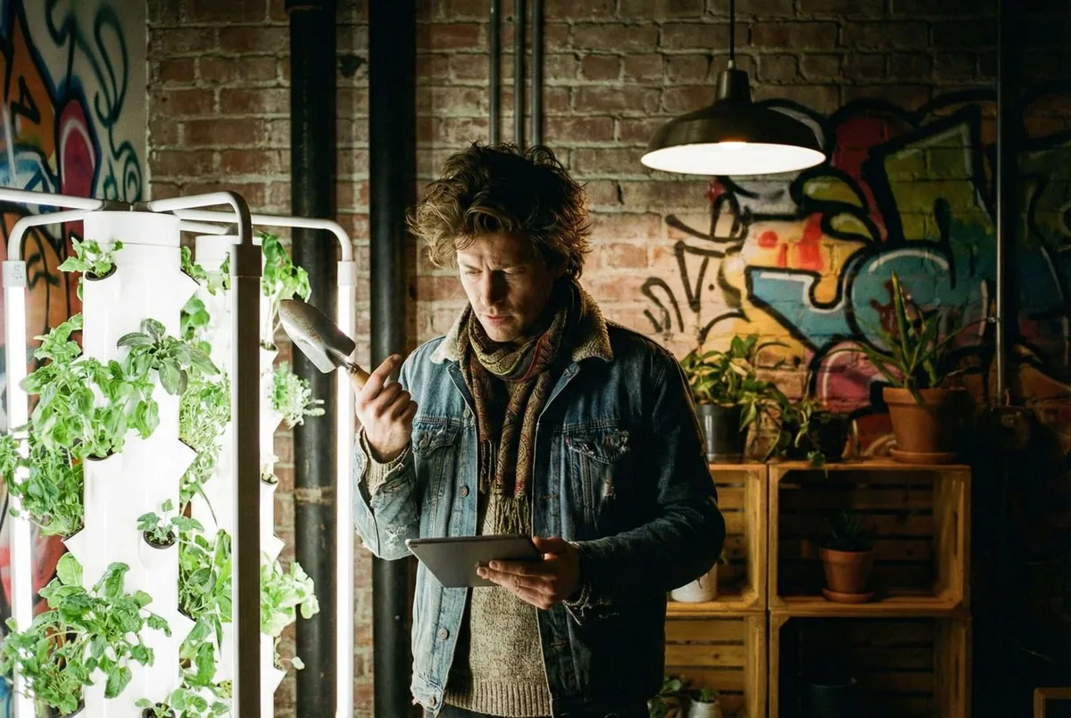 Los sistemas Gardyn ejemplifican la jardinería inteligente avanzada, permitiendo a los residentes urbanos cultivar una amplia variedad de productos en un espacio reducido.