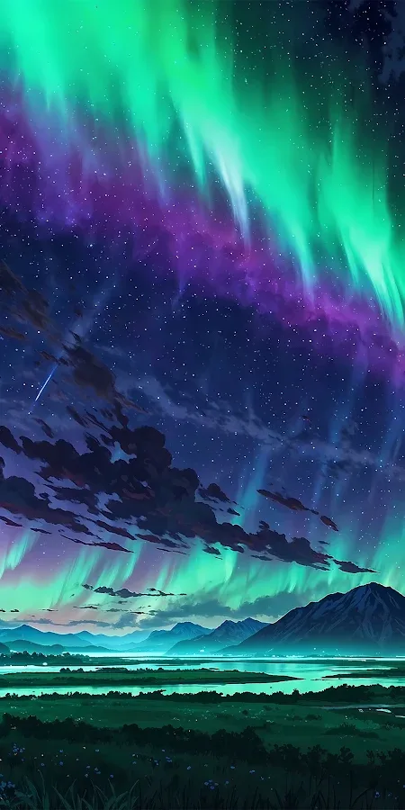 The breathtaking Aurora Borealis, or Northern Lights, is a direct visual result of Earth's magnetic 
