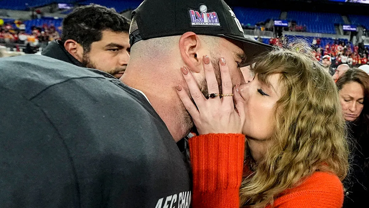 Pop superstar Taylor Swift and NFL player Travis Kelce sparked a massive media frenzy with their pub