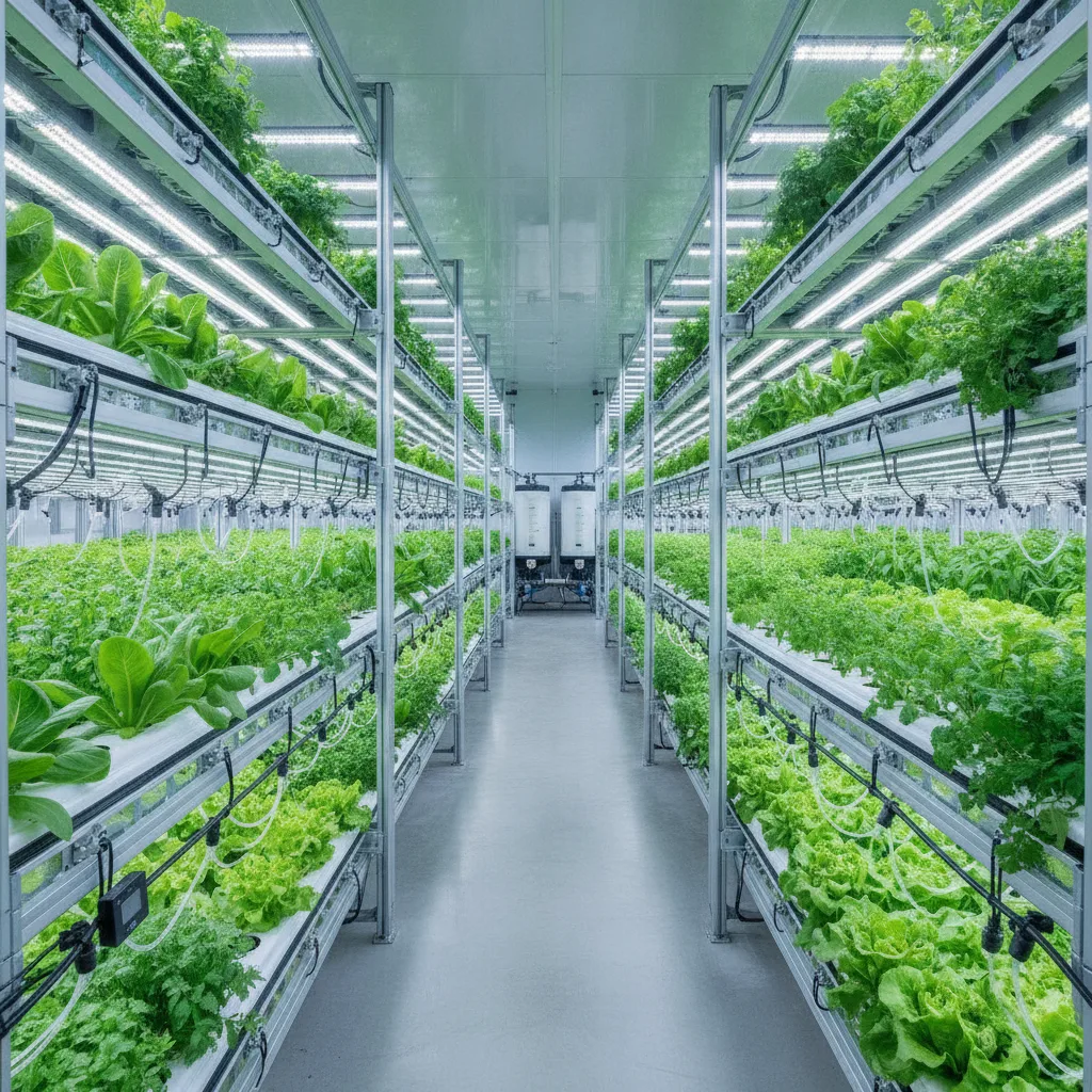 AI-driven precision irrigation systems are vital for water conservation in the UAE's advanced indoor