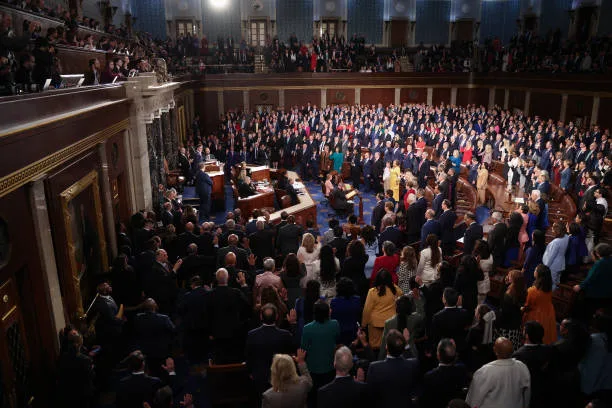 The U.S. House of Representatives chamber, where all 435 members are elected during midterm election