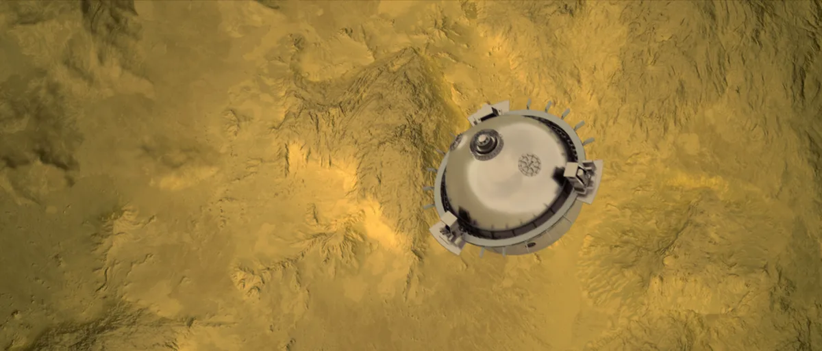 The DAVINCI+ probe, a planned NASA mission, will be the first U.S. probe to enter Venus's atmosphere