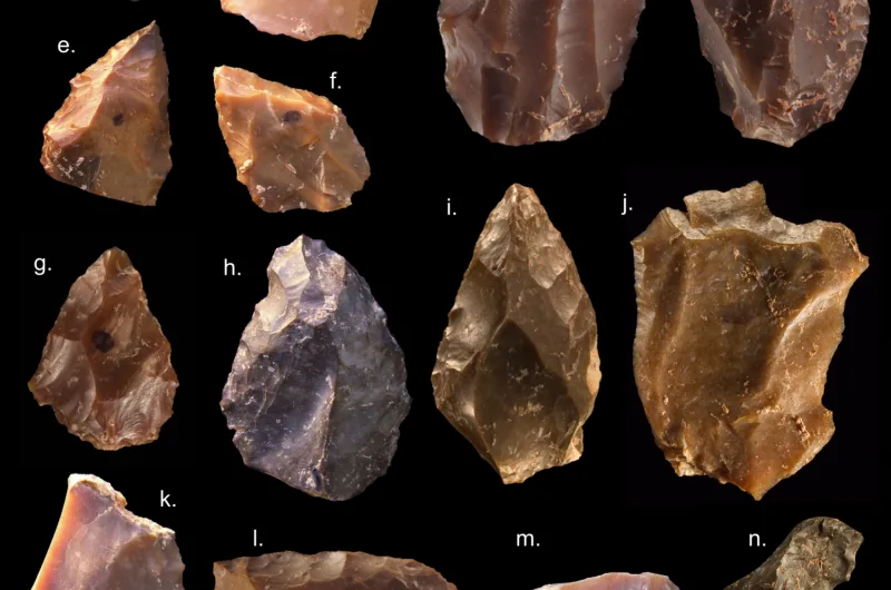Site archéologique de Jebel Irhoud (Maroc), lieu de découverte des plus anciens fossiles d'*Homo sapiens*
