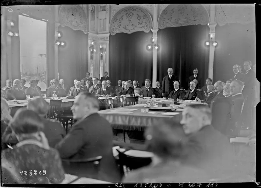 Founded in 1920, the League of Nations was the first intergovernmental organization established to p